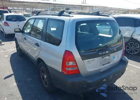 2004 Subaru Forester 2.5X из США, поврежденный, VIN JF1SG63604H708463